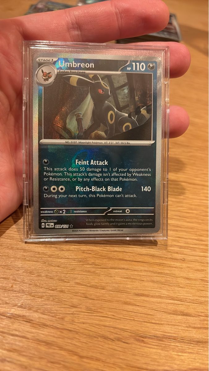 Pokémon Carte collezionabili: Pokemon Karte Umbreon 059/131 - MASTERBALL EXTREMELY RARE – Usato da Wilen b. Wil venduto da thejk2000