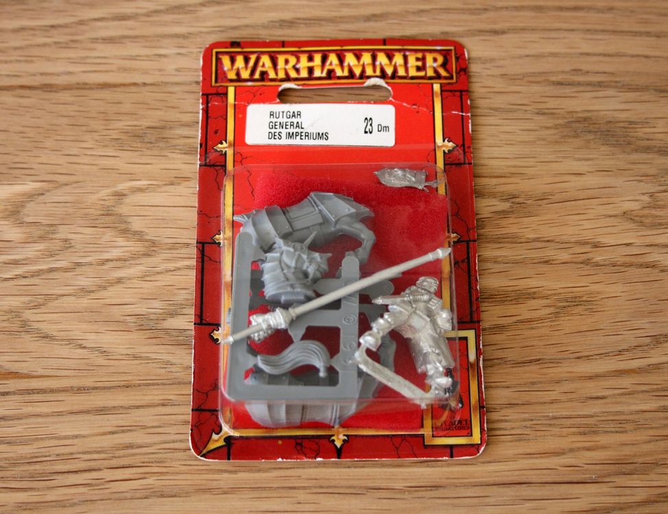 Warhammer - Rutgar of the Empire (Neu und originalverpackt) in ...