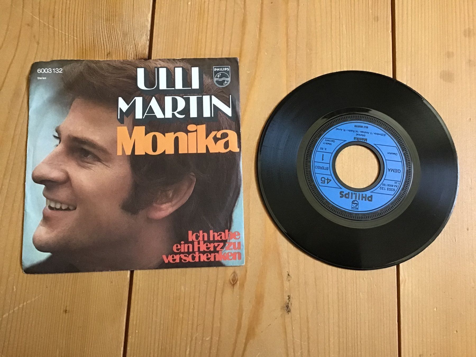 Dischi in vinile: single, Ulli Martin, monika – Usato da Liestal venduto da ozo2005