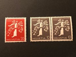 Rollenmarken LANDI 1939 EXPO - ab 1.--