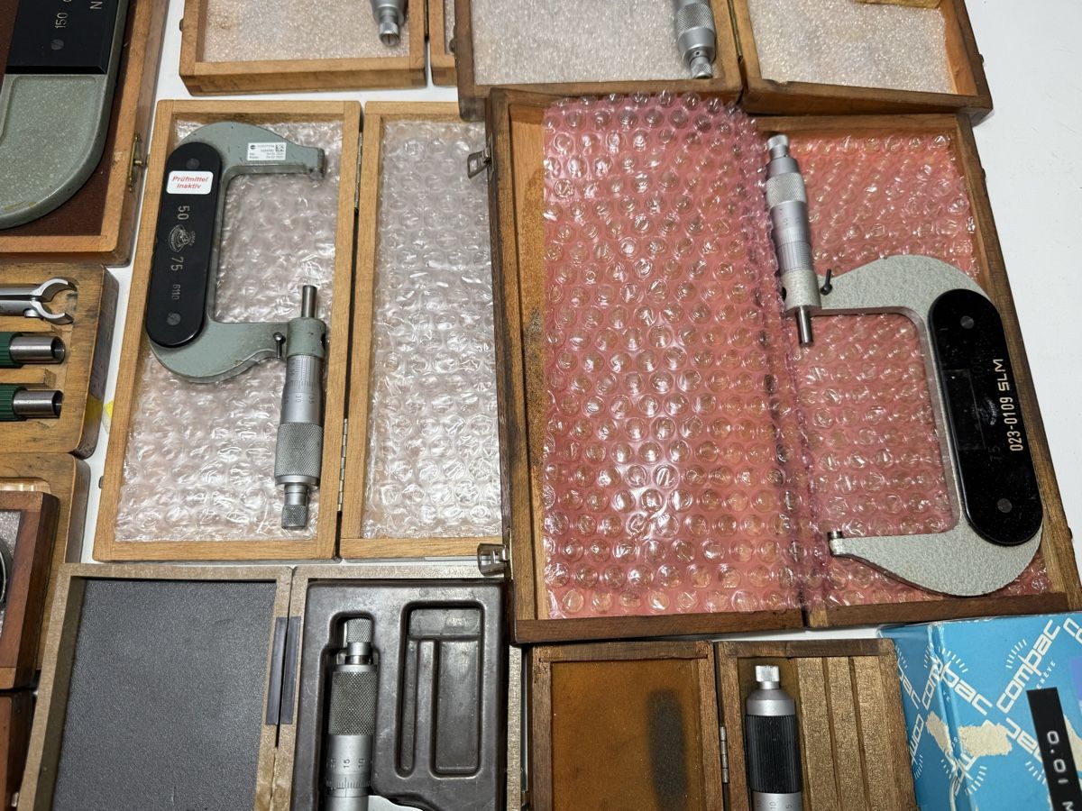 Misurare: Bügelmessschrauben Set Mikrometer Aussenmikrometer – Usato da Boswil venduto da ABLagerBoswil 6