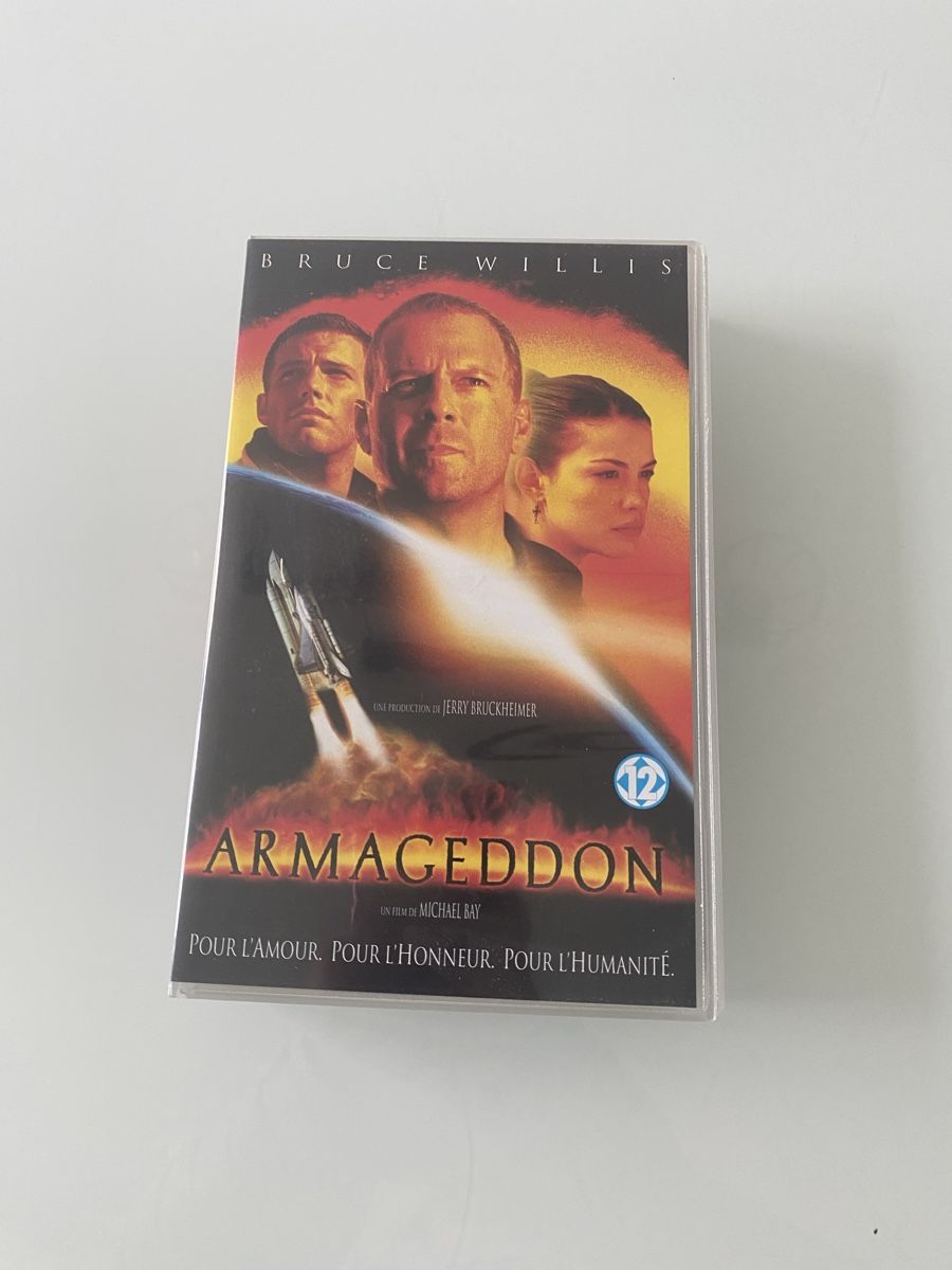 Tutti i VHS: VHS Armageddon Bruce Willis  – Usato da Tavannes venduto da Nan1