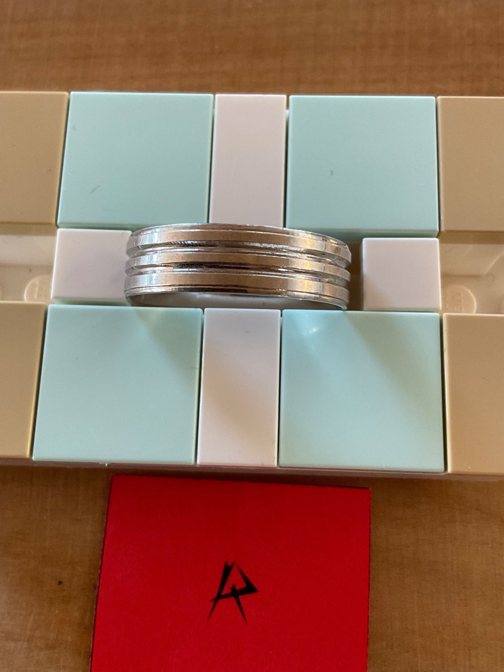 Anelli: Stahl Fingerring / Gr. 60 – Usato da Rümlang venduto da Sambas19