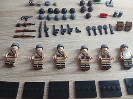 ww2 Minifiguren und Zubehör passend zu Lego