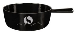 STöCKLI Fonduecaquelon Classic Capricorn 24cm, Gusseisen