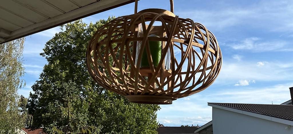 Alle Dekorationen: Kerzenlichterkörbe Holz nature – Gebraucht aus Bassersdorf von sch_dxc7 3