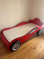 Kinderbett Autobett Rot – inkl. Matratze