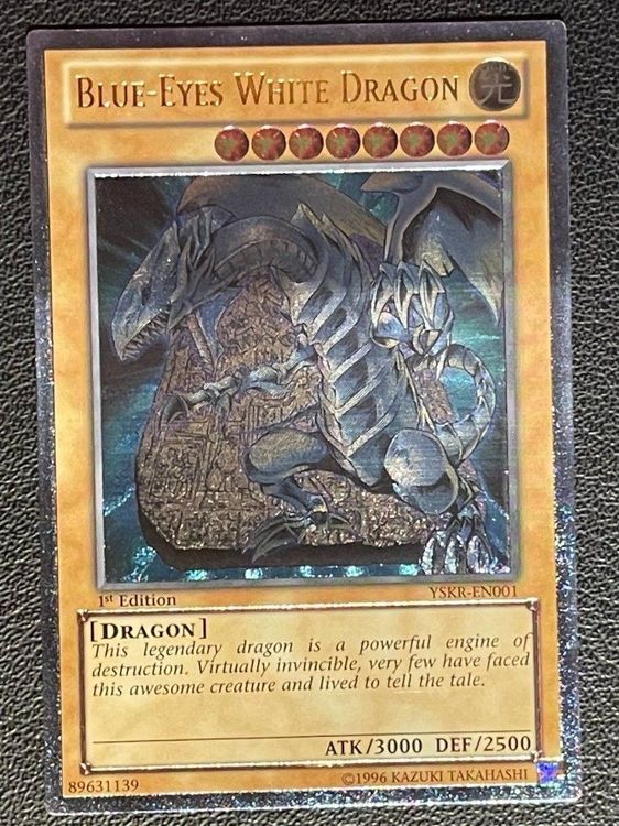 YSKREN001 BlueEyes White Dragon Ultimate Rare 1st ab 1. Kaufen auf