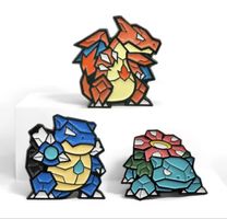 Pokémon Base Set Trio 3x Pin’s