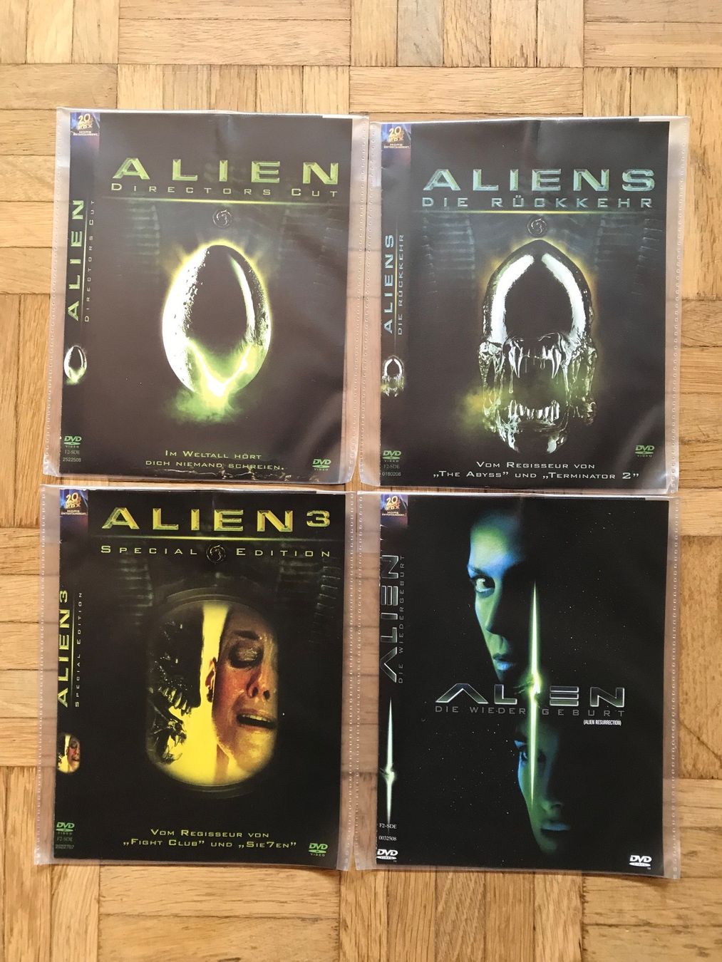 Sonstiges zu Filme & Serien: Alien 1-4 (dvd) – Gebraucht aus Liestal von