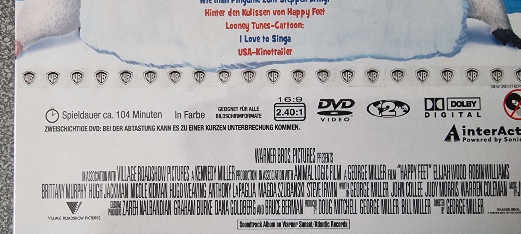 Tutti i DVDs: DVD Happy Feet – Usato da Oetwil am See venduto da fineli2 1