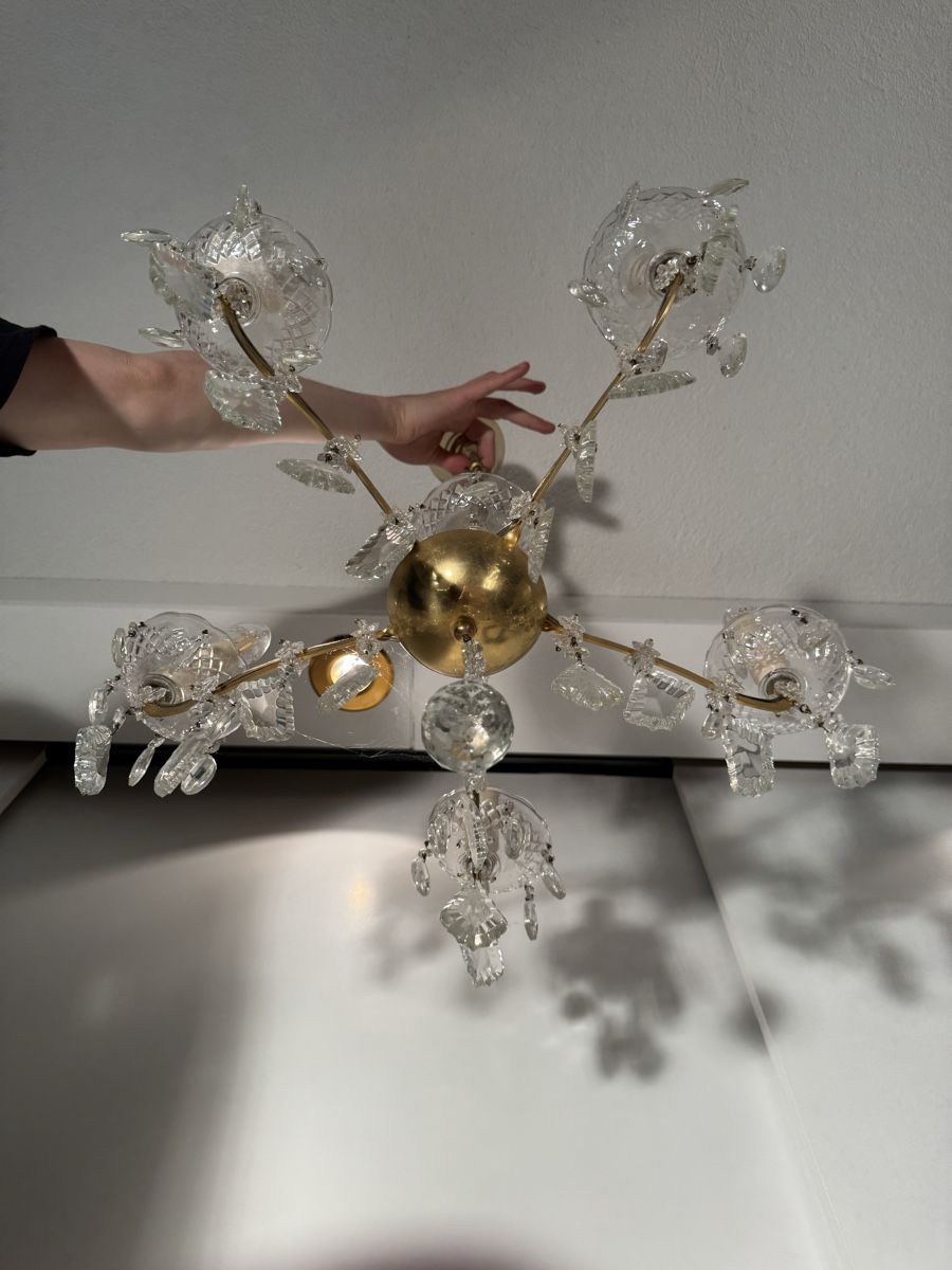 Lustres & lampes de plafonds: Kronleuchter mit LED‘s – D'occasion à Zürich par tuffcookie