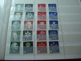 Lot Sätze Pro Juventute 1943 - 1947 **