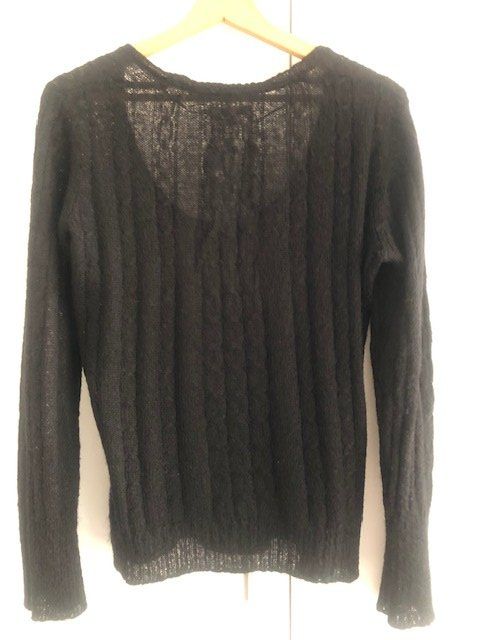 Esprit Maglioni & Felpe: Federleichter schwarzer Pulli, Esprit, L, leicht transparent – Usato da Hünenberg See venduto da dustein 1