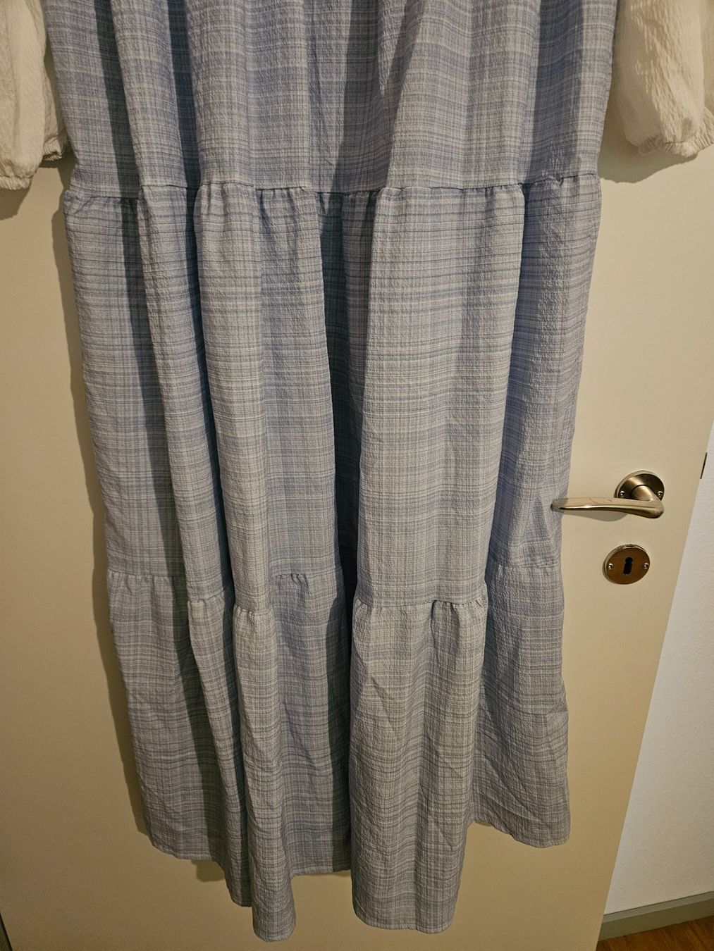 Vestiti: Sommerkleid, weiss blau, luftig, Gr. 38 – Nuovo (secondo la descrizione) da Sennhof (Winterthur) venduto da HG2019 4