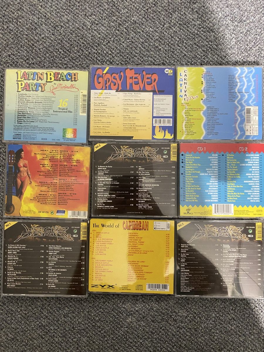 CD: 38 CD Sampler Latin/Karibik/Salsa etc – Usato da Diessbach b. Büren venduto da cowansville 4