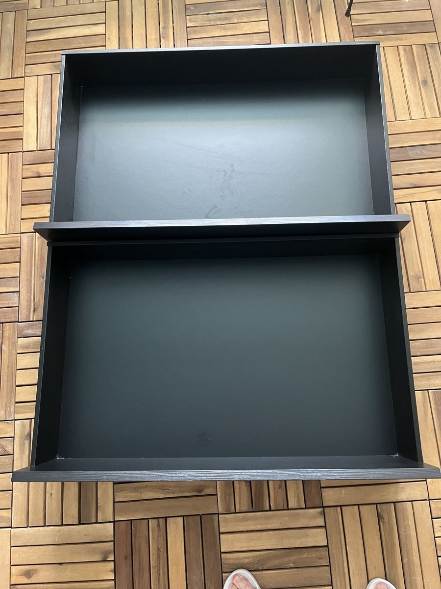 Cassettiere: 2x Bettkasten Ikea Malm schwarz – Usato da Zollbrück venduto da 1nicu1 1