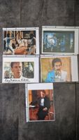 James Bond, Original Autogramme, 5 Stück mit Zertifikat