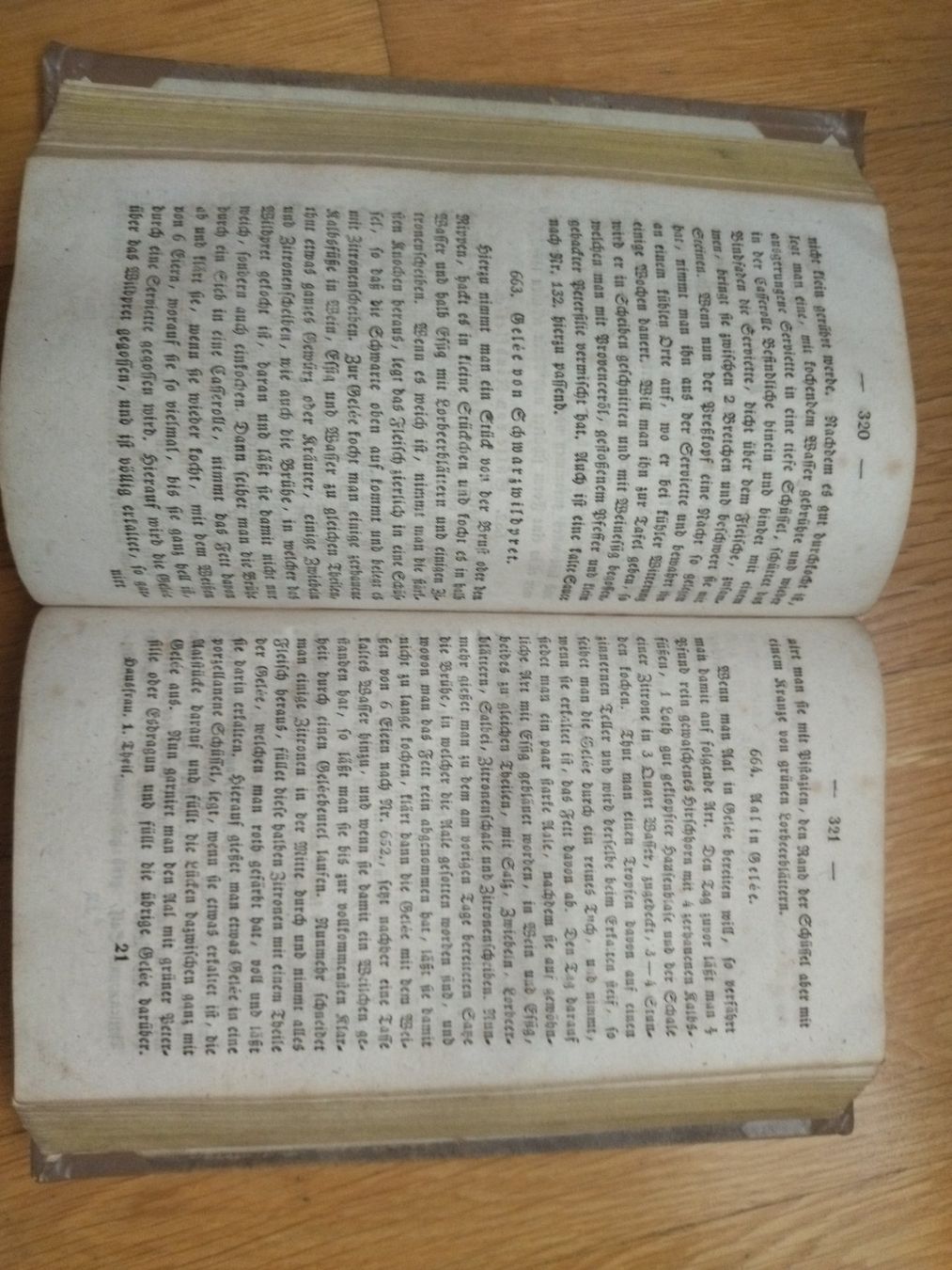 Libri: Kochbuch antik 1825 1. Ausgabe – Usato da Felben-Wellhausen venduto da bananajoe8474 4