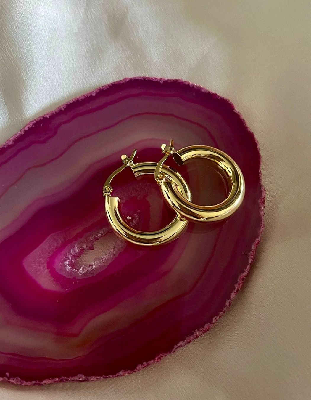 Orecchini pendenti & Orecchini a lobo: Créoles en argent doré - tampon 925 – Nuovo e nell'imballaggio originale da Thônex venduto da Swiss-Jewels 2
