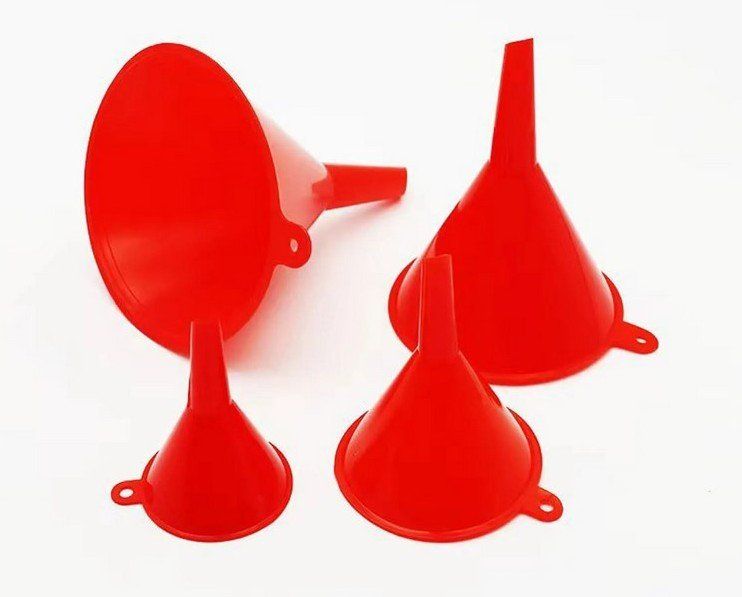 Elettrodomestici da cucina: Trichter 4er-Set, rot  **NEU** – Nuovo (secondo la descrizione) da Stehrenberg venduto da AB-C 2