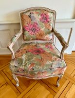 Barock Stuhl Barocksessel Armlehnensessel Chaby Chic Holz