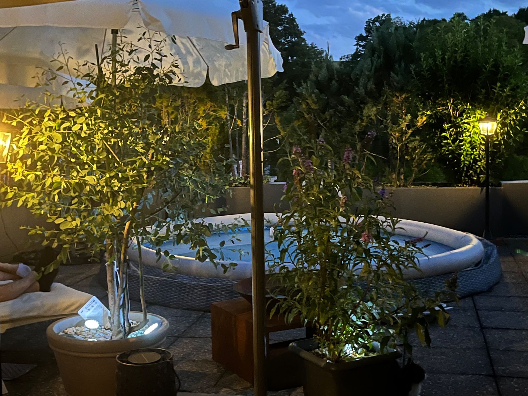 Bestway Schwimmbad: Pool Bestway ohne Filterpumpe mit Abdeckplande 396x84CM – Gebraucht aus Fehraltorf von usa11 1