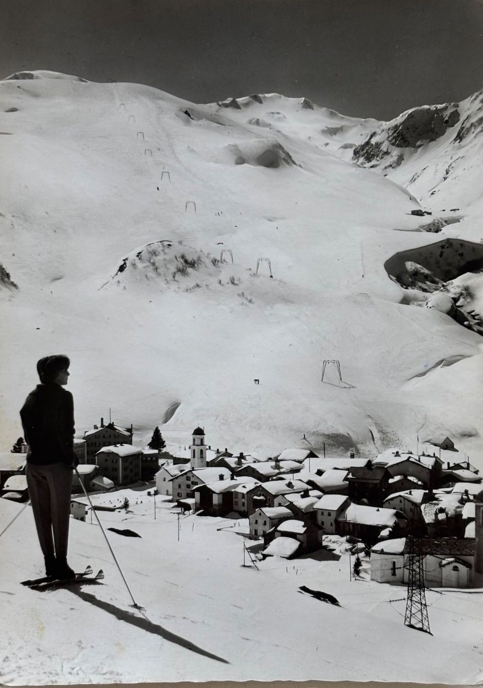 Cartoline postali: Bivio, Ski, Wintersport – Usato da Frauenfeld venduto da Merk52