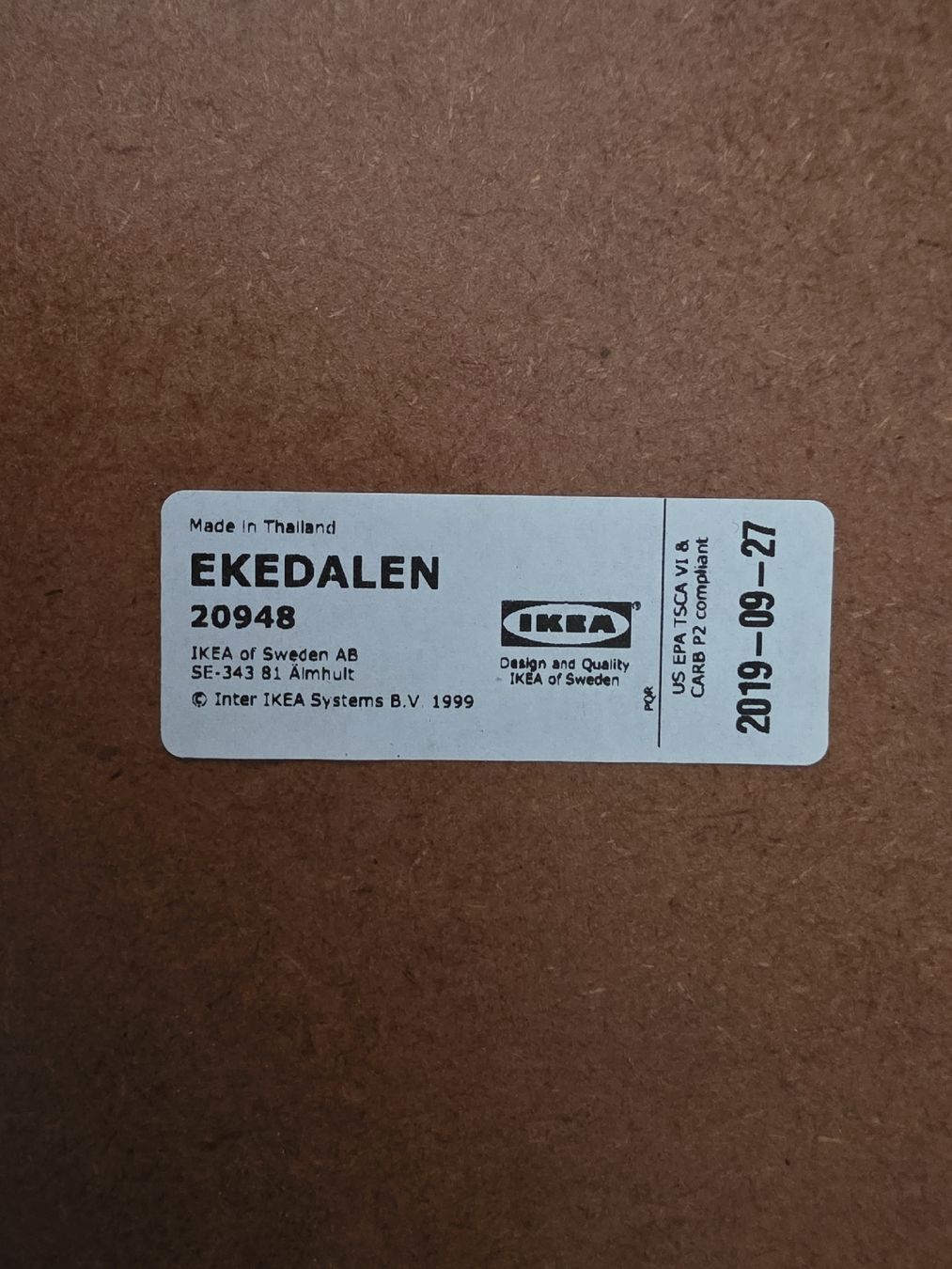 Ikea Tavoli: Ikea Ekedalen Bartisch mit 4 Stühlen – Usato da Lengnau BE venduto da mar_sns7 2