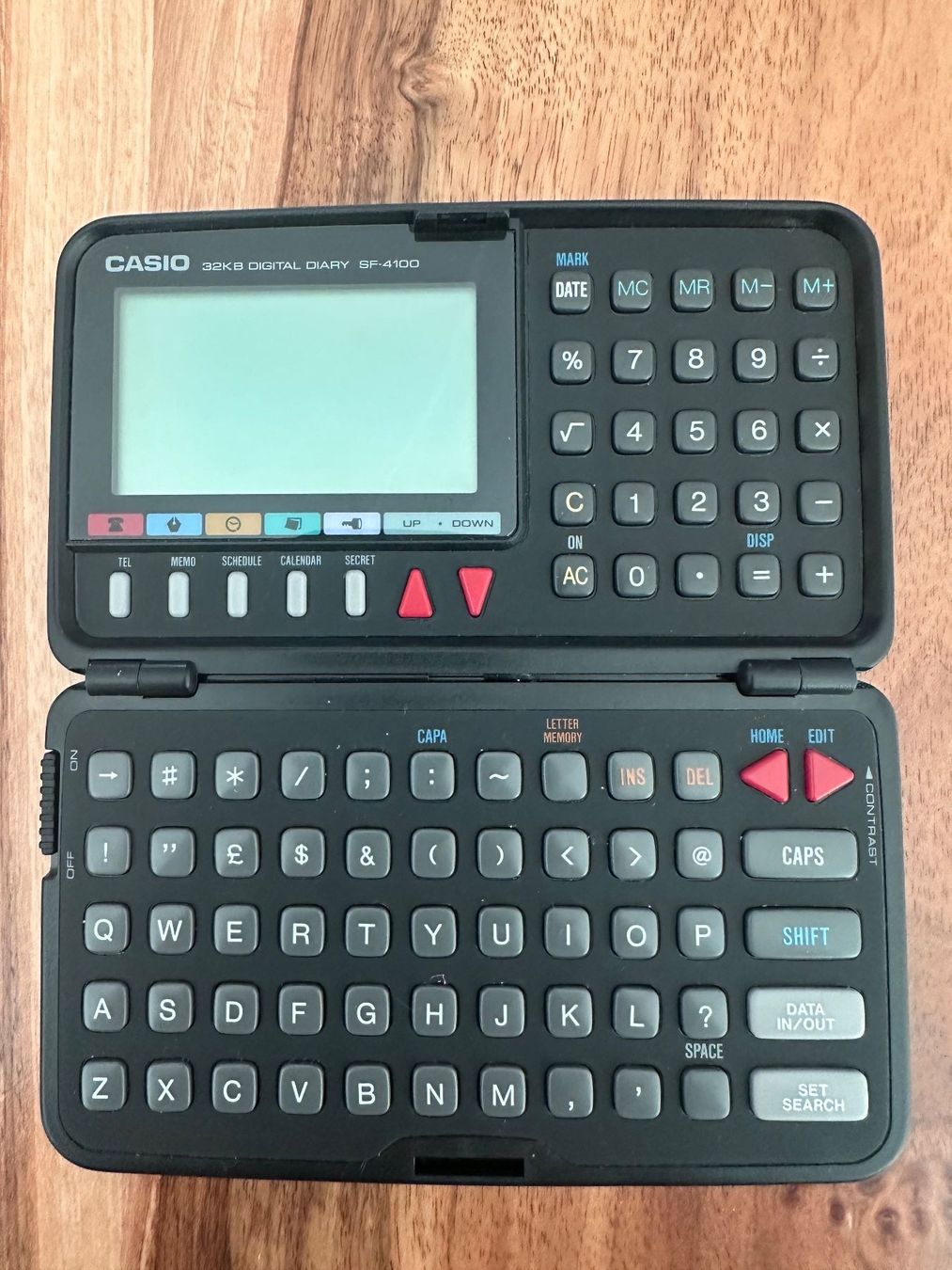 Casio Palmari: Casio 32KB Digital Diary SF-4100 – Usato da Stallikon venduto da Rsiri