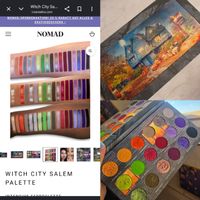 NOMAD Witch City Salem Palette Lidschatten Palette 