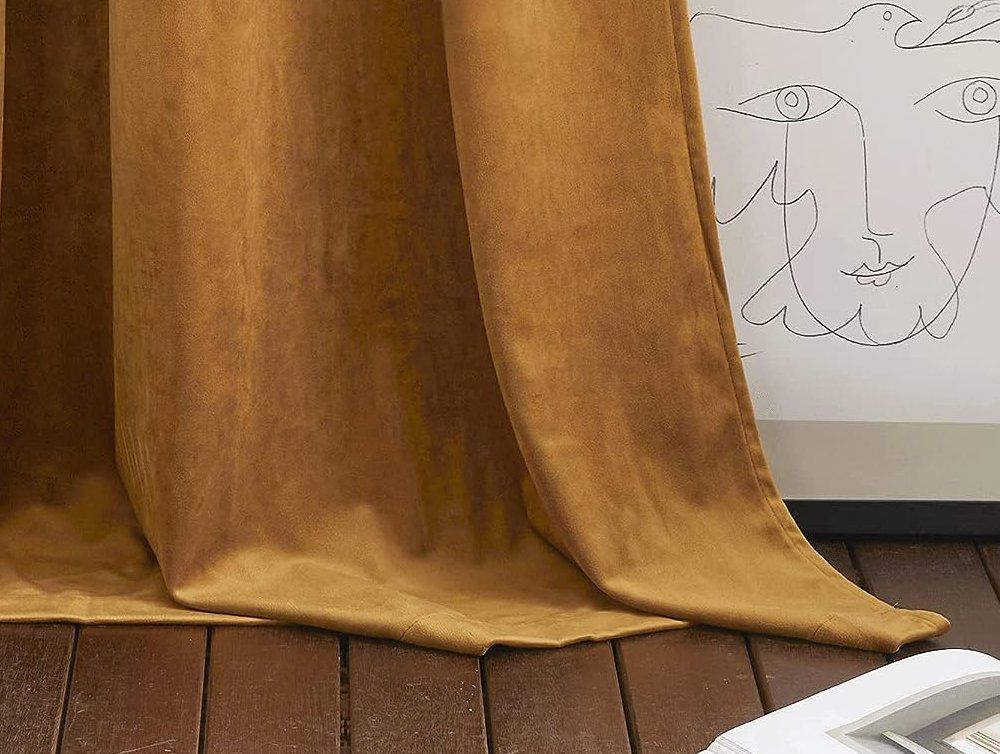 Tende: Vorhänge Samt 2er Set BxH 140x260cm – Nuovo e nell'imballaggio originale da Adlikon b.Regensdorf venduto da MK-VORHANGSERVICE 4