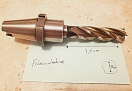 Fräseraufnahme