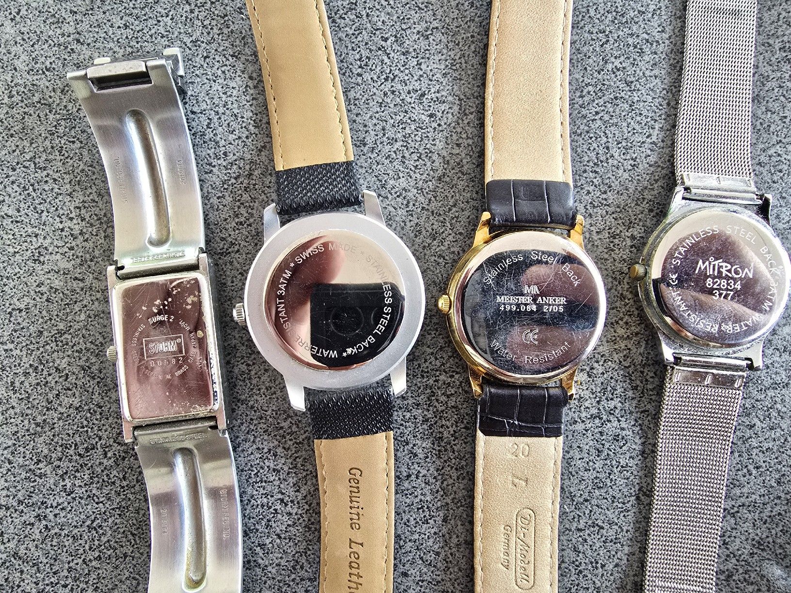 Orologi: Herren Uhren Set 4 Stk. ein Sackmesser Konvolut. – Difettoso da Domat/Ems venduto da Coc87 3