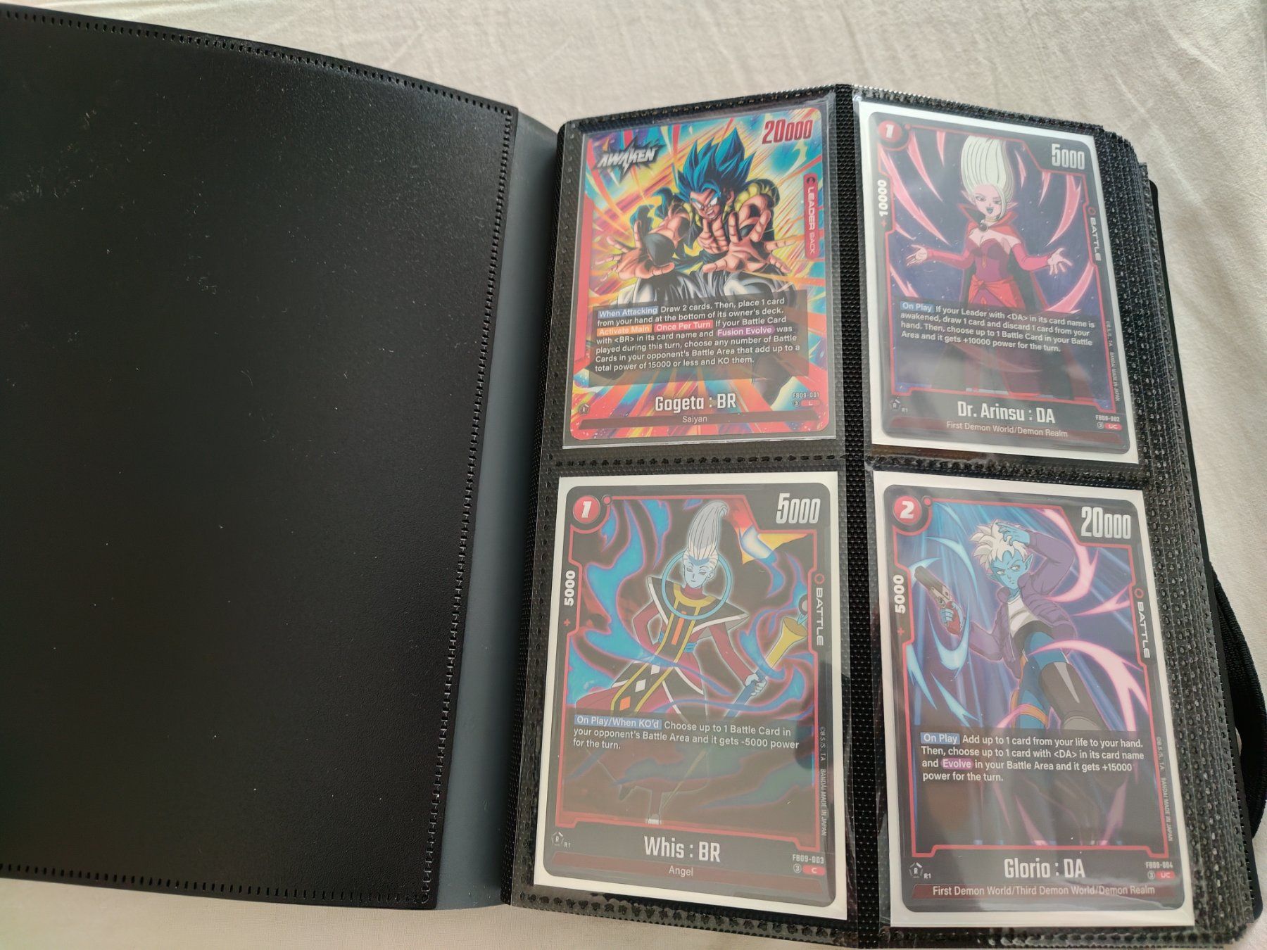 Bandai Sammelbilder & Trading cards: Dragon ball fusion world Full Collection – Neu (gemäss Beschreibung) aus Le Mont Sur Lausanne von Falzar
