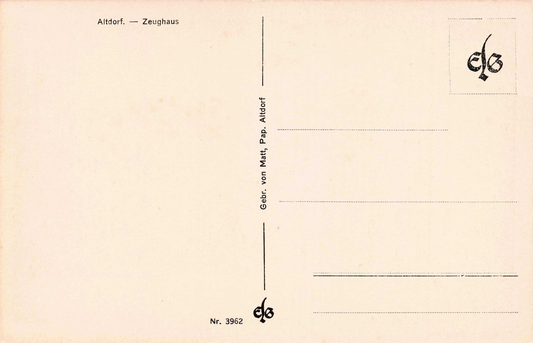Cartoline postali: Altdorf Zeughaus – Usato da Biasca venduto da Blenio71 1