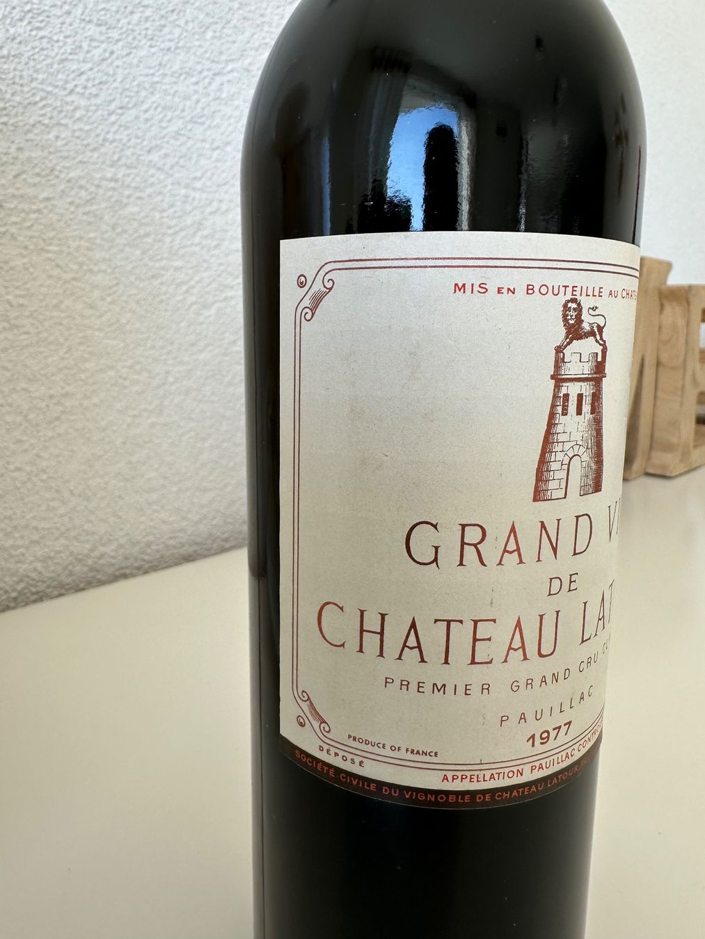 Vino: Château Latour 1977 – Nuovo (secondo la descrizione) da Yens venduto da Rilou80 2