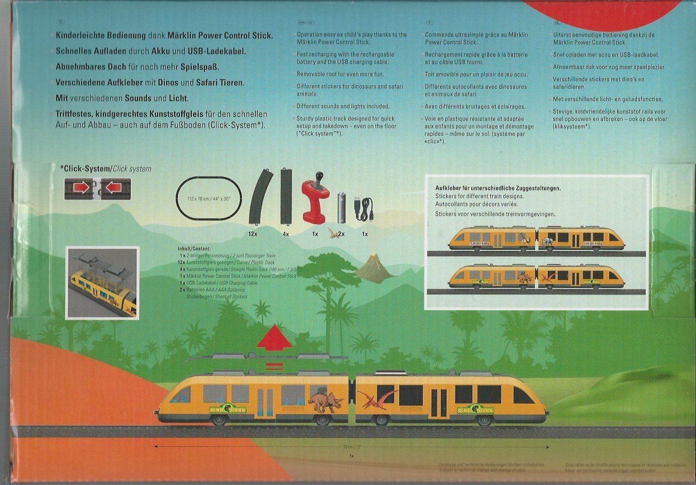 Märklin Modellini di ferrovie: MARKLIN MY WORLD 29111 PASSENGER TRAIN STARTER SET  new – Nuovo e nell'imballaggio originale da Vezia venduto da Aquarius_Age 1