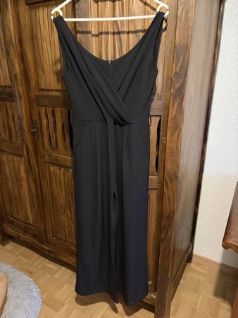 Combinaison pantalon noire femme taille M état neuf