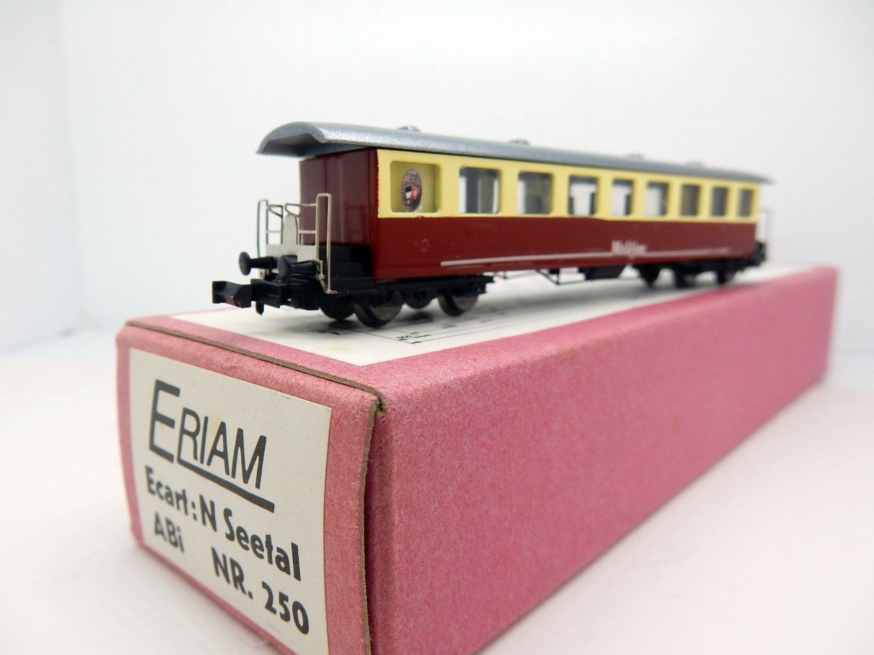 Modellini di ferrovie: N - Base Eriam - TPF - Voiture Salon   "Moléjon" – Usato da Locarno venduto da Gudrun2