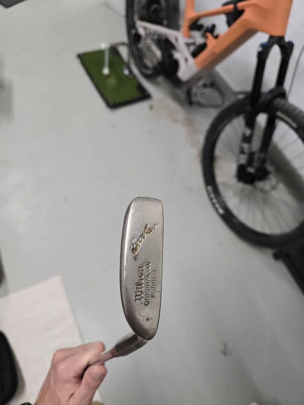 Wilson Mazze & Set: Wilson Original Forged Putter Lamkin Grip used condition – Usato da Brüttisellen venduto da ryanclarky5