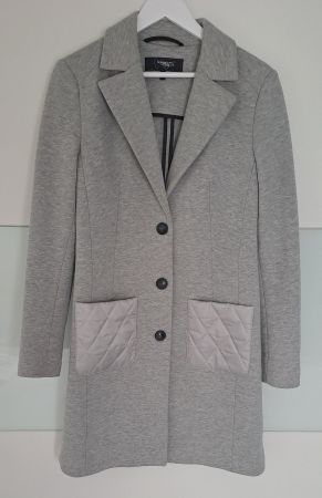 Grauer Damenmantel Gr. 36