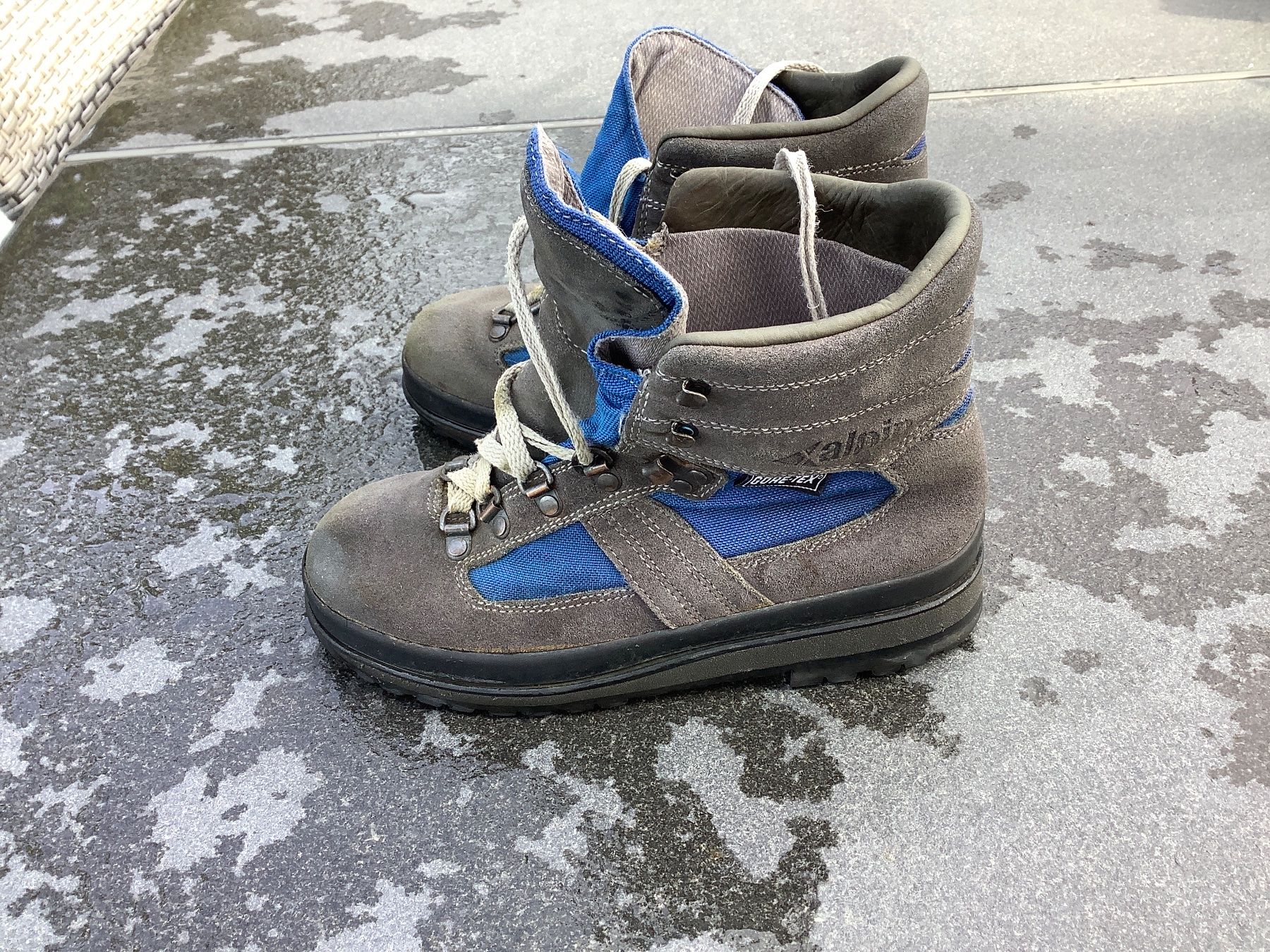Scarpe da donna: Damen-Wanderschuhe Gore tex von alpin – Usato da Triesen venduto da boston7