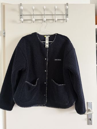 Vivi Mari Fleece Jacke dunkelblau Grösse L/XL gebraucht