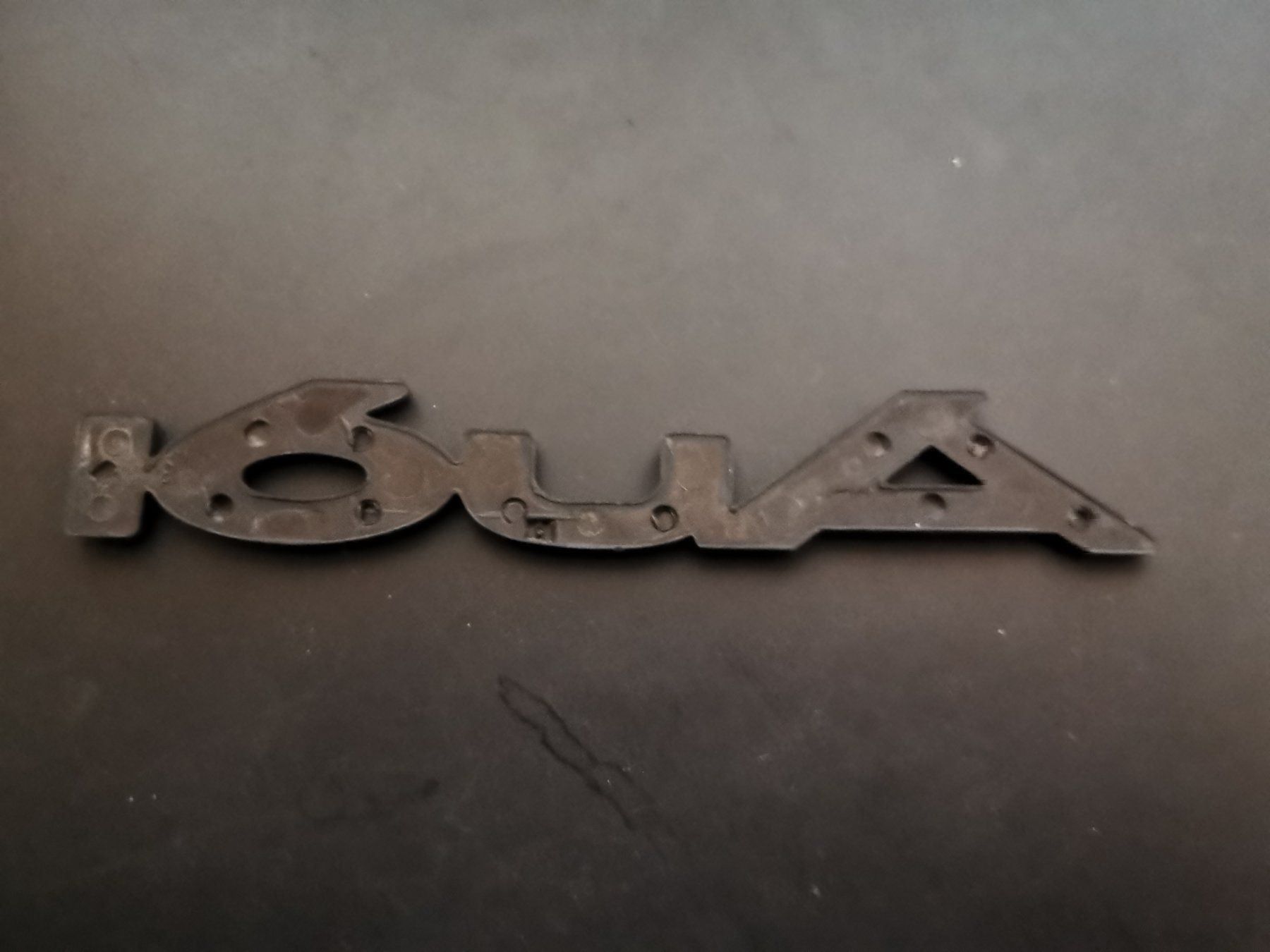 Schilder: Audi Emblem Schriftzug – Gebraucht aus Escholzmatt von Lagano 1