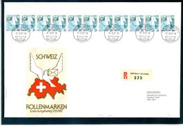 1987 - 97 11er Rollenstreifen gest. und