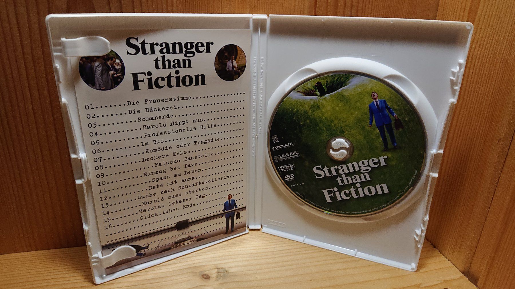 Alle DVDs: STRANGER THAN FICTION DVD mit Will Ferrell – Gebraucht aus Wilderswil von Exebub 2