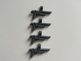Lego Blaster with Clip, Dark Bluish Gray