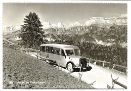 Fahrt in die Flumserberge (SG) Saurer Postauto - Churfirsten