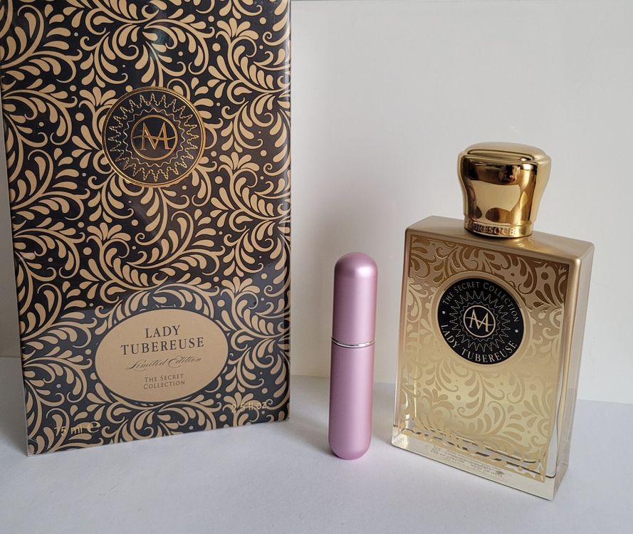 Moresque Lady Tubereuse sold (Secret Collection) 2.5oz 75mL PARTIAL as Shown